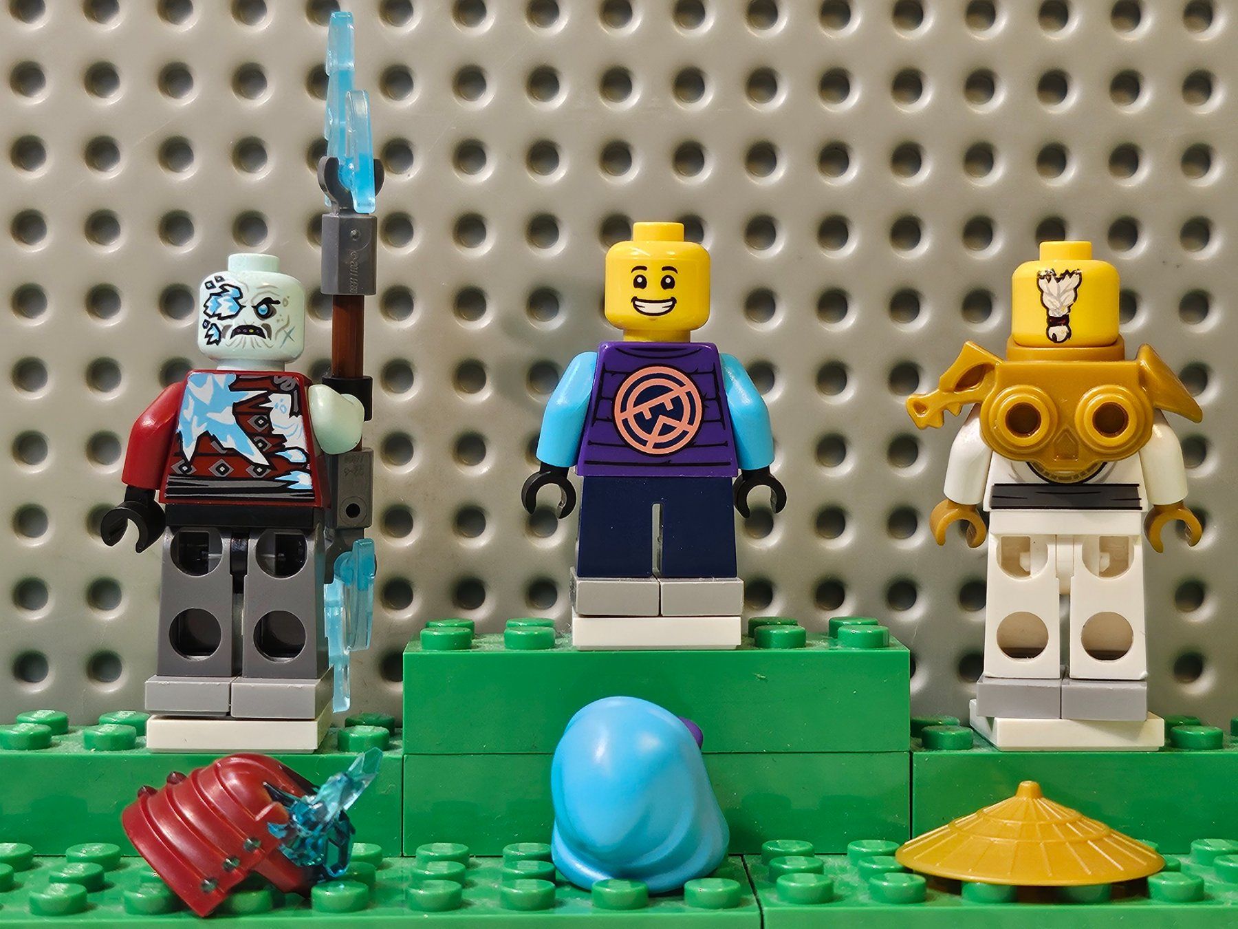3 Lego-Minifiguren aus der Serie Ninjago mit njo 780,... Fi (Gebraucht ...