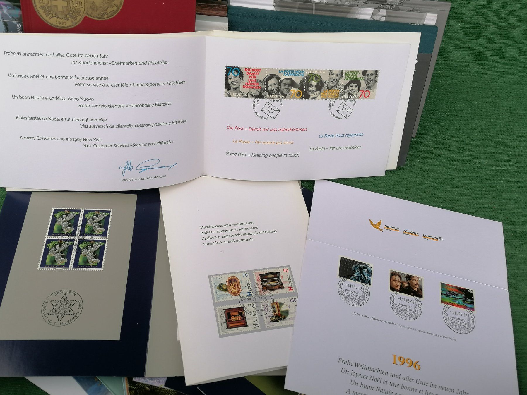Tutti i francobolli: Briefmarken-Sammlung Schweiz, 2003 bis 2022. LEER – Usato da Rovio venduto da maxmac 5