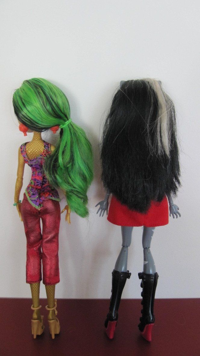 Puppen: Monster High Puppen 2 Stk. – Gebraucht aus Brunnen von Kiwiland1 1