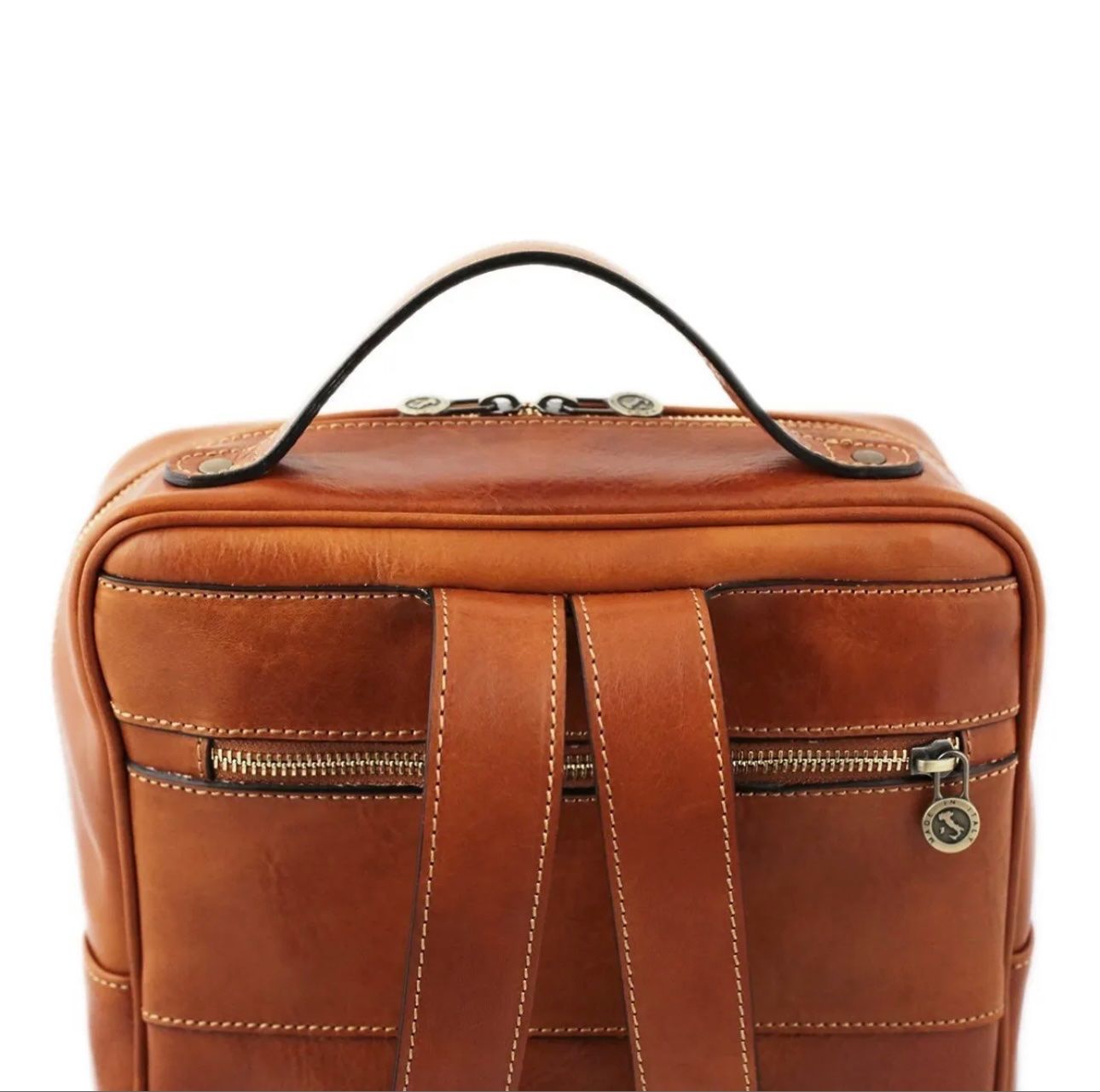 Zaini: Lederrucksack Tuscany - Farbe: Honig – Nuovo e nell'imballaggio originale da Wittenbach venduto da WWW.DRILUBAGS.CH 1