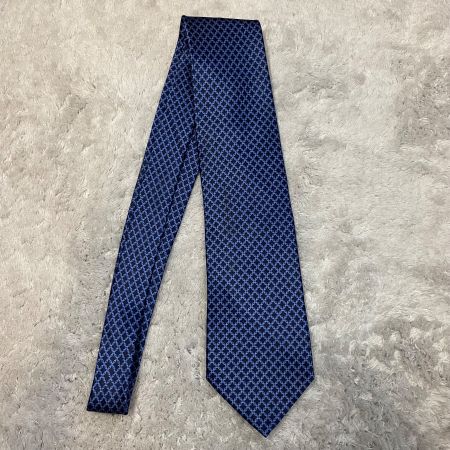 Stefano Ricci Seidenkrawatte Blau Gemustert 100% Silk