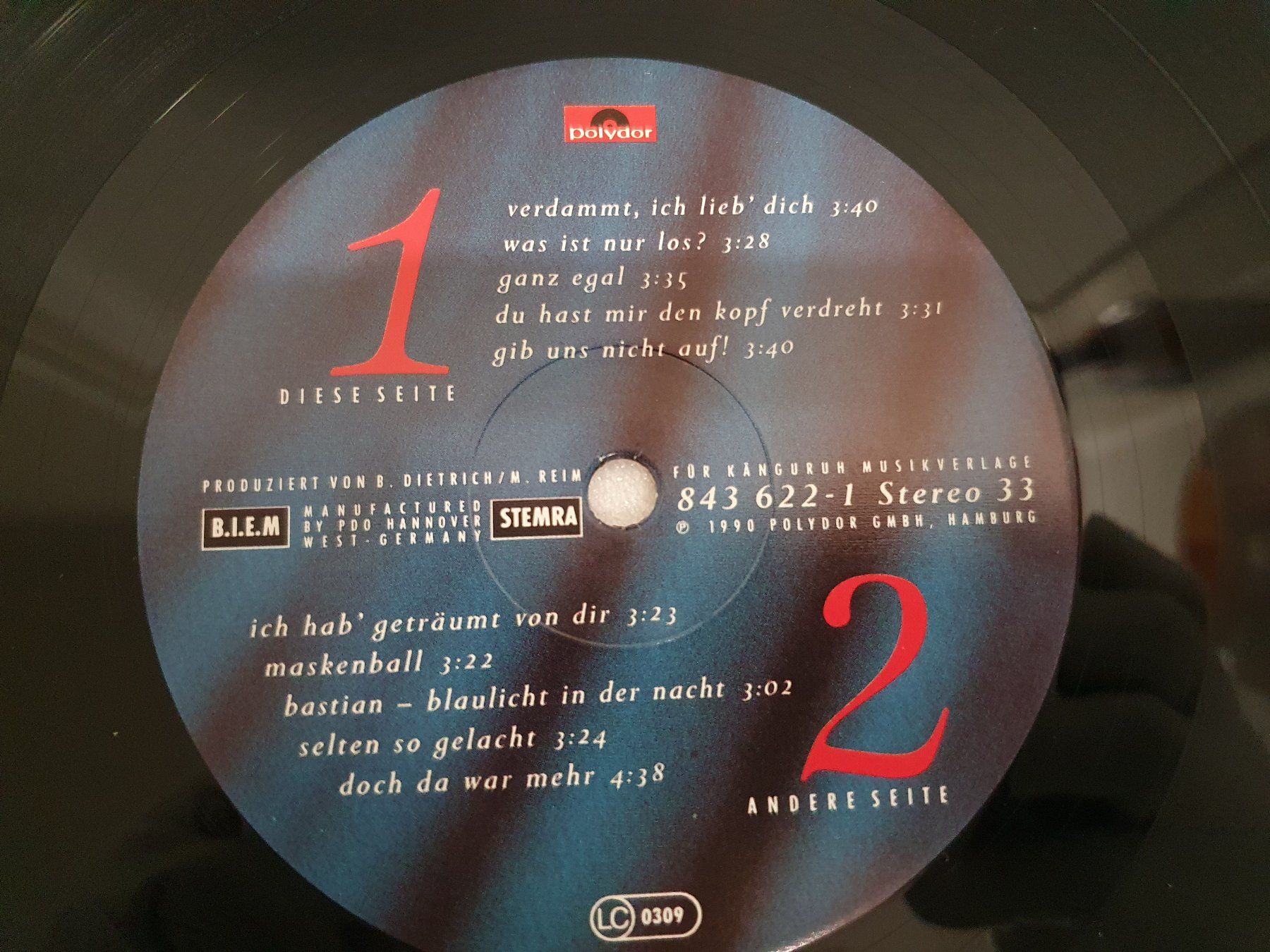 Schallplatten: Matthias Reim – Reim – Gebraucht aus Uster von Vinyl-Leidenschaft 5