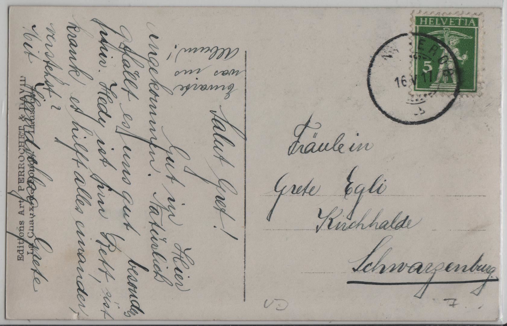 Cartoline postali: Montherod - Vue Generale – Antico da Ettingen venduto da Kartenplanet 1