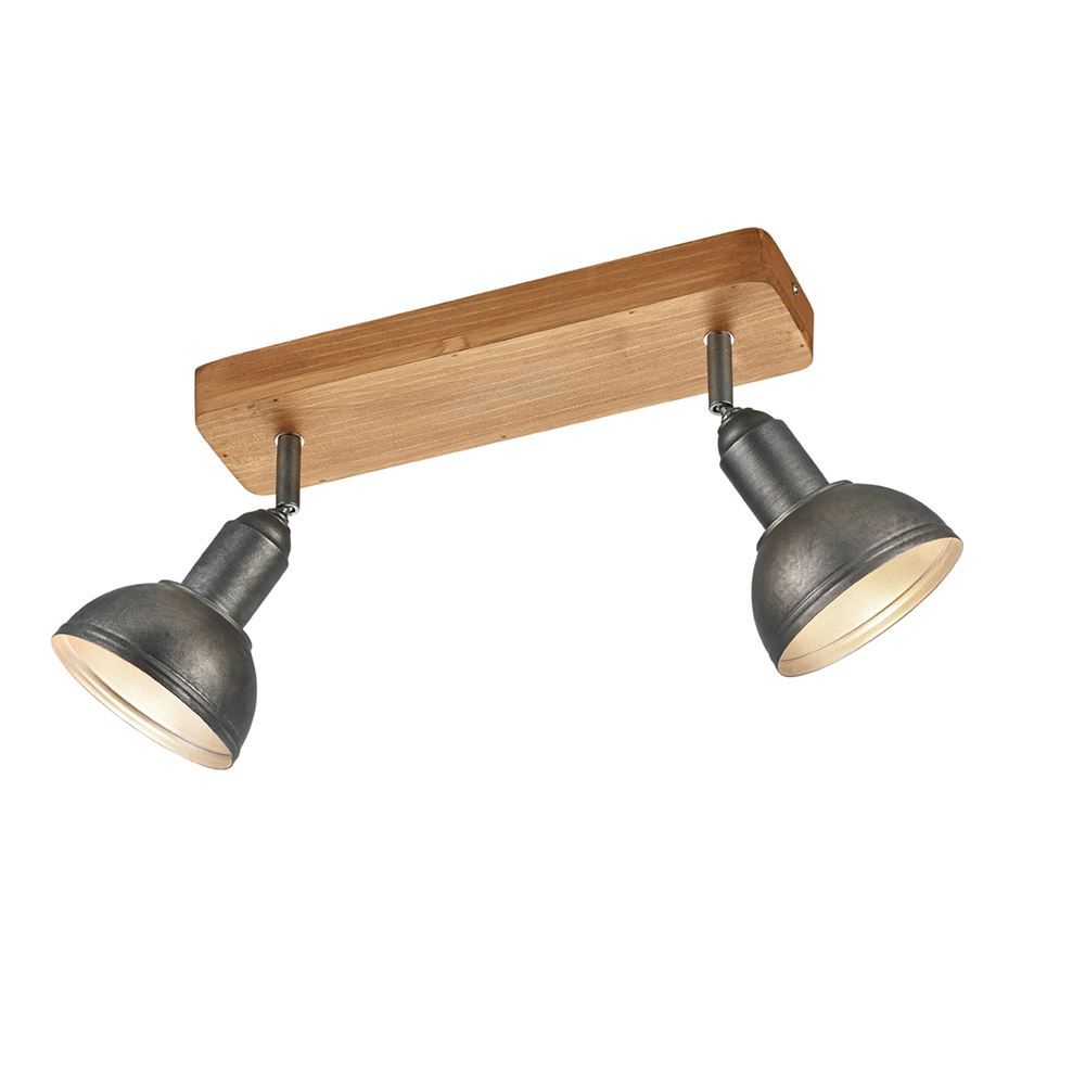Lampade: Deckenleuchte, Holzoptik, 33 cm x 20 cm – Nuovo (secondo la descrizione) da Kreuzlingen venduto da Smart-Light 2
