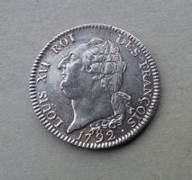 Frankreich ++ ECU de 6 Livres 1792 A