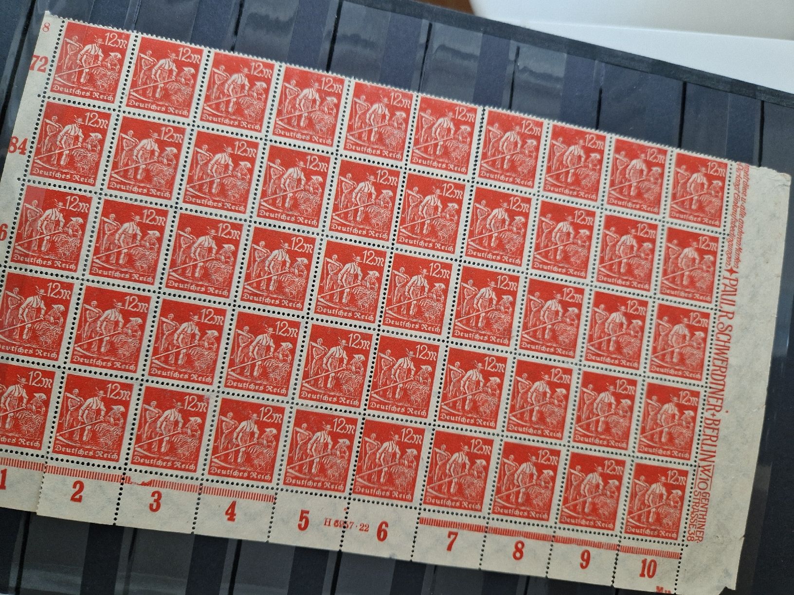 Tutti i francobolli: Deutsches Reich Album Dienst Block Bogen postfrisch – Nuovo (secondo la descrizione) da St. Gallen venduto da Enrico_SG 2