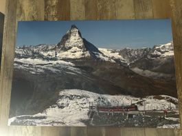 Bild Matterhorn mit Bergbahn