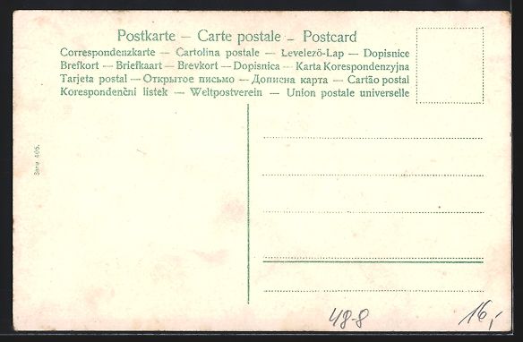 Cartoline postali: Junge dreht am Leierkasten, Mädchen sit – Usato da Berlin venduto da bartko-reher 1