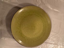 11 Assiettes en céramique vernie 27 cm
