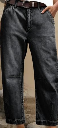 Jeans Damen schwarz Grösse 42/44, neu