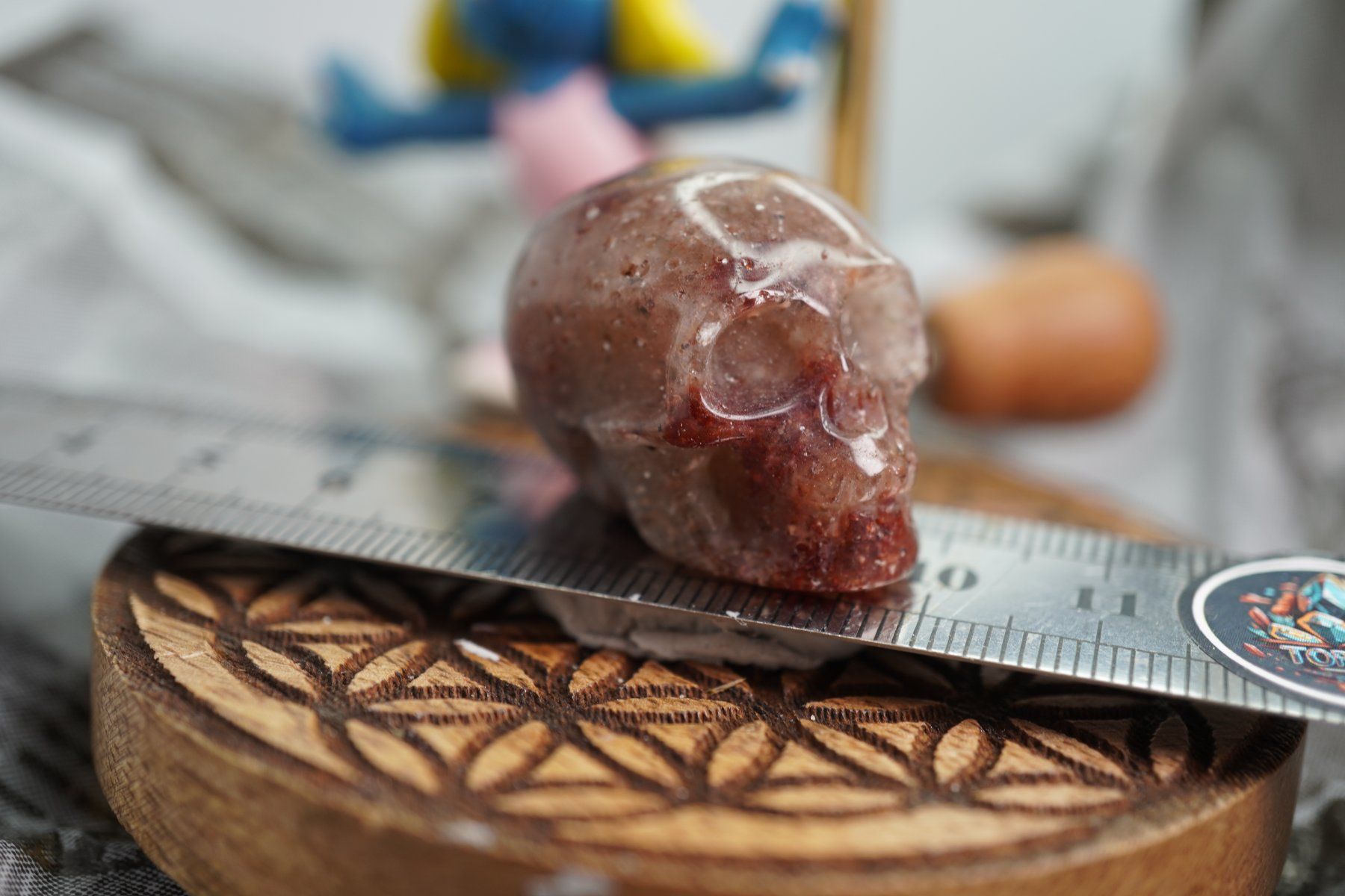 Minerali & Pietre curative: Hämatit Quarz    Skull     ab  1.-     Räumung – Nuovo e nell'imballaggio originale da Eschenbach SG venduto da topstone 6