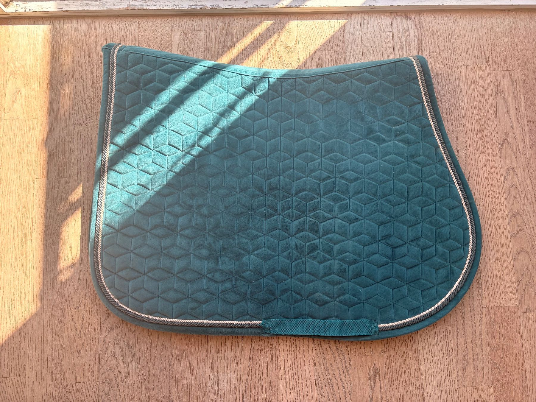 Sattel & Sattelzubehör: Tapis de selle vert émeraude Kentucky – Gebraucht aus Lausanne von jbarral 1