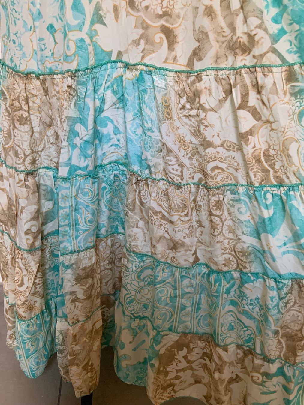 Vestiti: Boho Maxikleid aus Seide – Nuovo (secondo la descrizione) da Sigriswil venduto da ck56 6