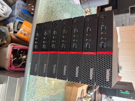 PC Lenovo ThinkCentre Tiny d'occasion en lot de 6 unités