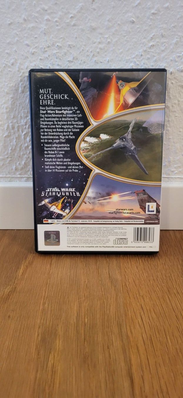 Sony Giochi: PS 2 - Star Wars Starfighter – Usato da Münsingen venduto da DigitaleSpielecke 1