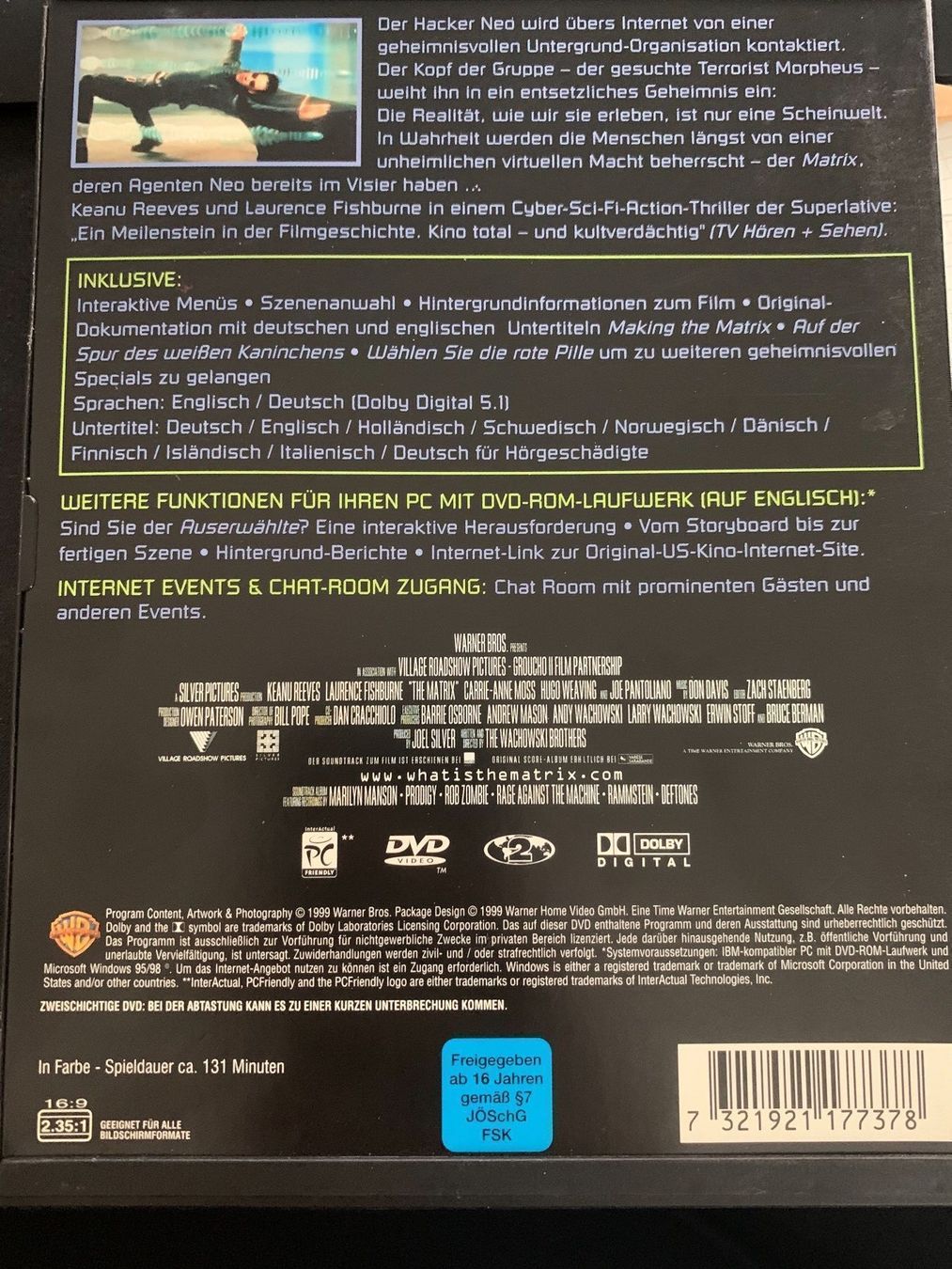 Tous les DVDs: matrix dvd – Neuf (Voir description) à Härkingen par hamschter73 1