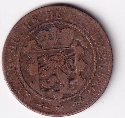 Tutti le monete: Luxembourg 10 centimes 1870 – Usato da Neuchâtel venduto da karlpierrino 1