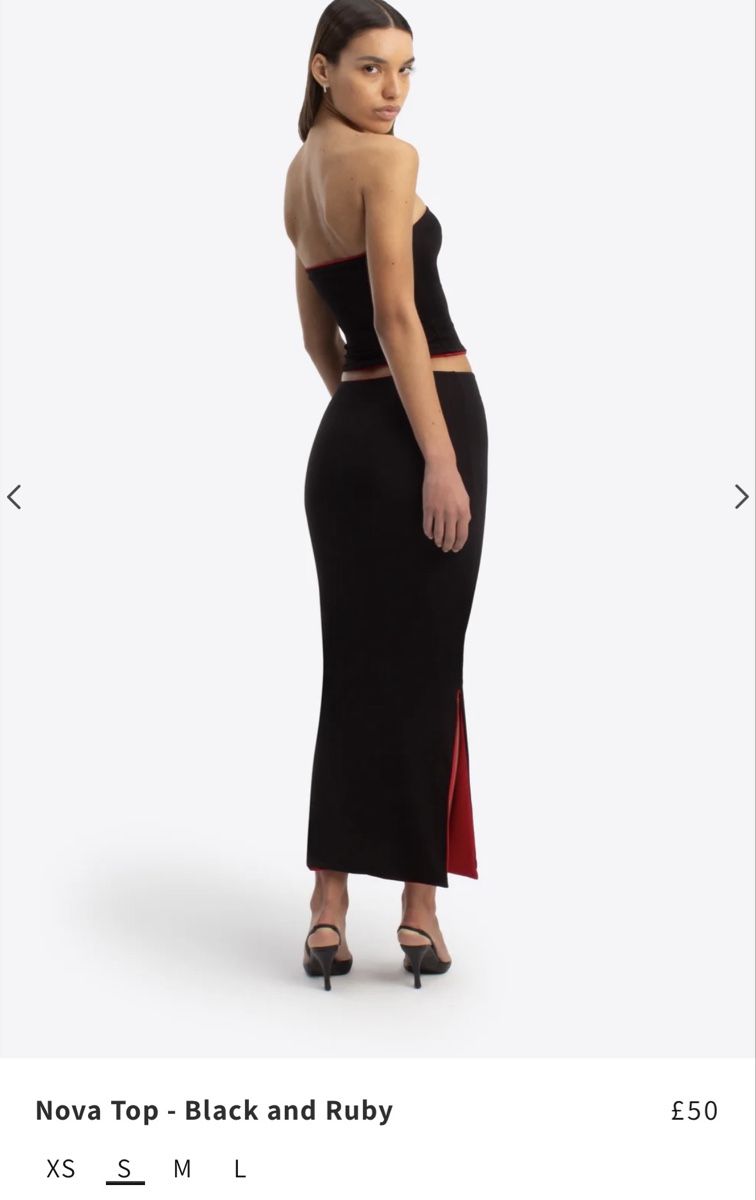 Röcke: Susa Musa Nova Top & Skirt black/ruby – Neu (gemäss Beschreibung) aus Zürich von afcvx 2