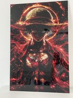 Monkey D. Ruffy Alu-Dibond One Piece Wandbild Aluminium