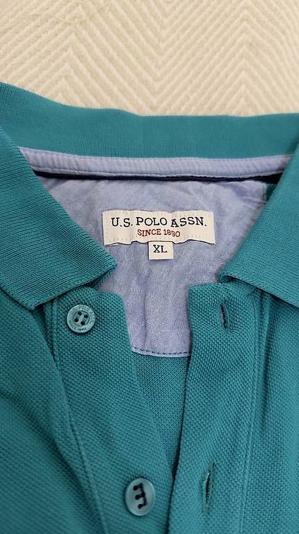 Polo-Shirts: US Polo Shirt, Türkis – Gebraucht aus Brunnen von sea_c7bm 2