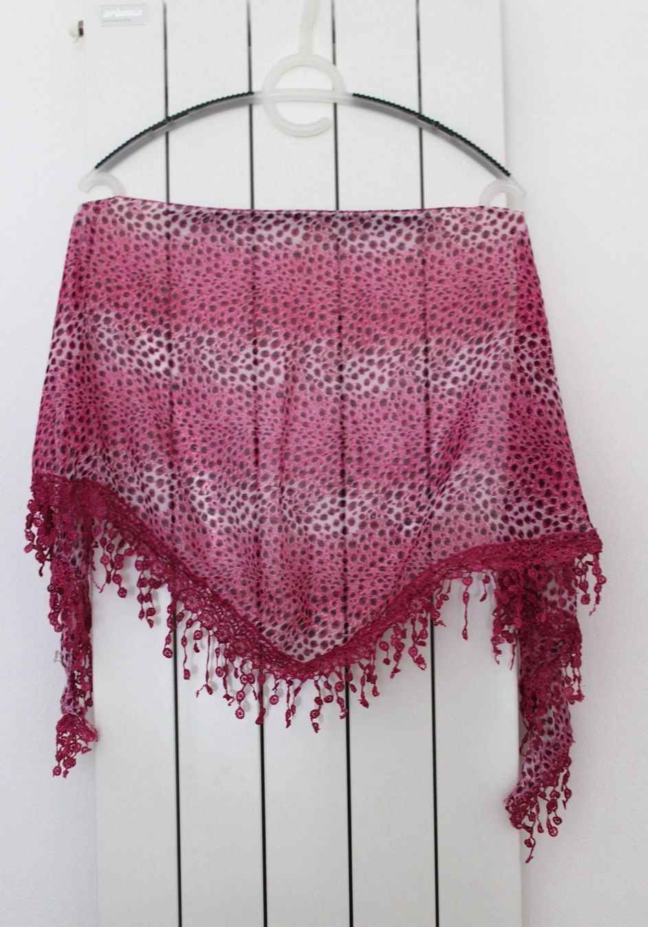 Foulard & Sciarpe: 3eck Tuch - Leo-Muster, 155 x 43 cm – Usato da Locarno venduto da madame-tus-sauds 3