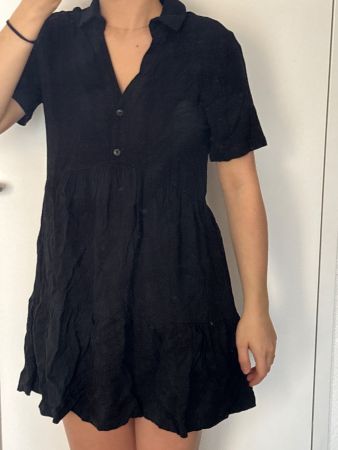 Sommerkleid Leinenkleid S 36