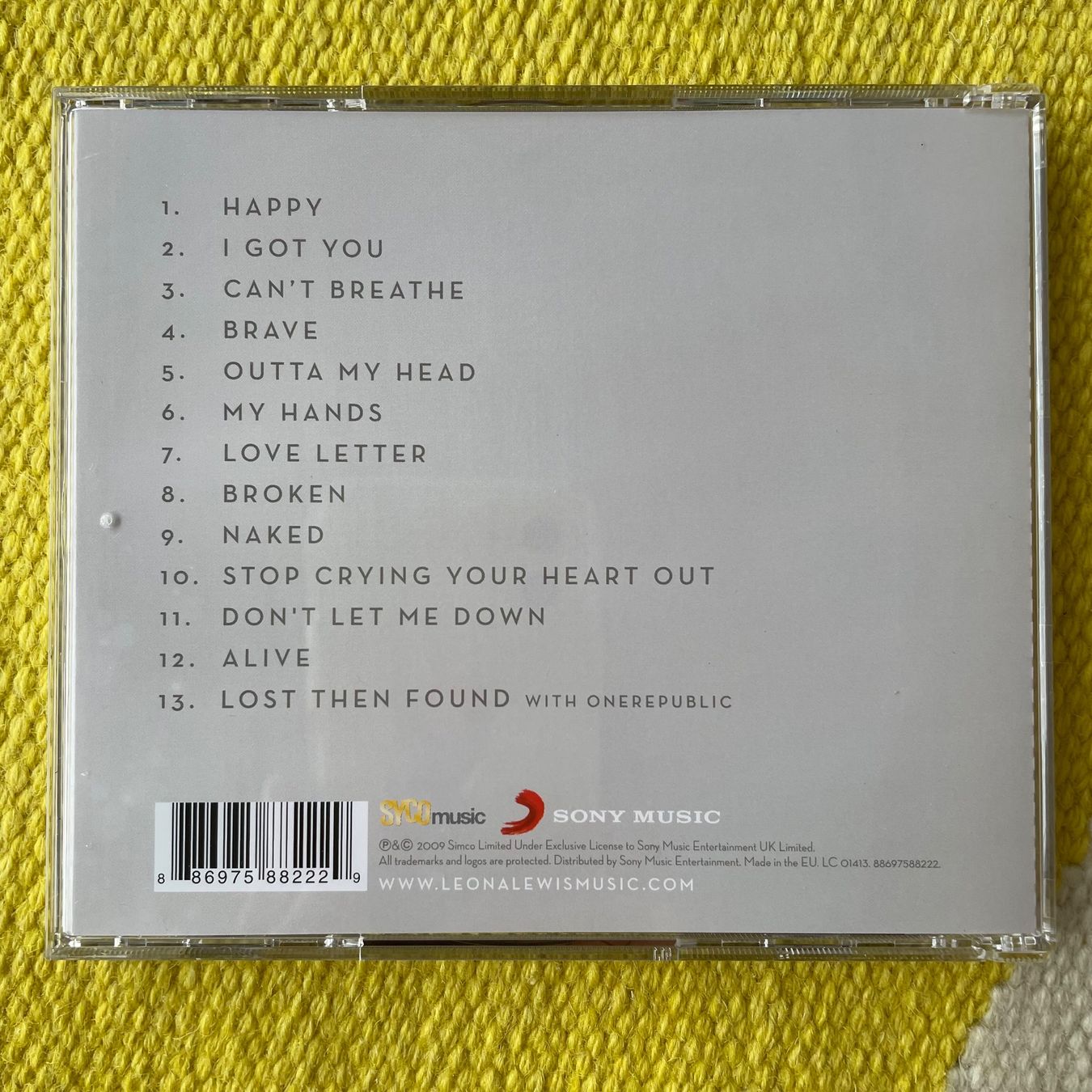 CD: LEONA LEWIS-ECHO – Usato da Rorschacherberg venduto da CD-Roli 1