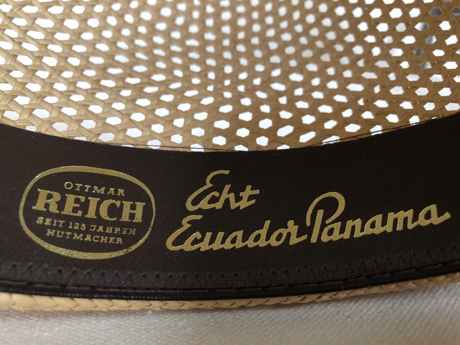 Hüte, Mützen & Caps: Echt Ecuador Panama Hut, ca. Grösse 58, neu – Neu (gemäss Beschreibung) aus Zürich von chrili 5