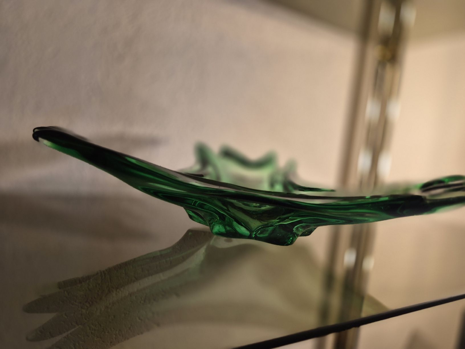 Murano Ciotole: Murano Splash Fruit Bowl grün – Usato da Frauenfeld venduto da mel_2gqy 2
