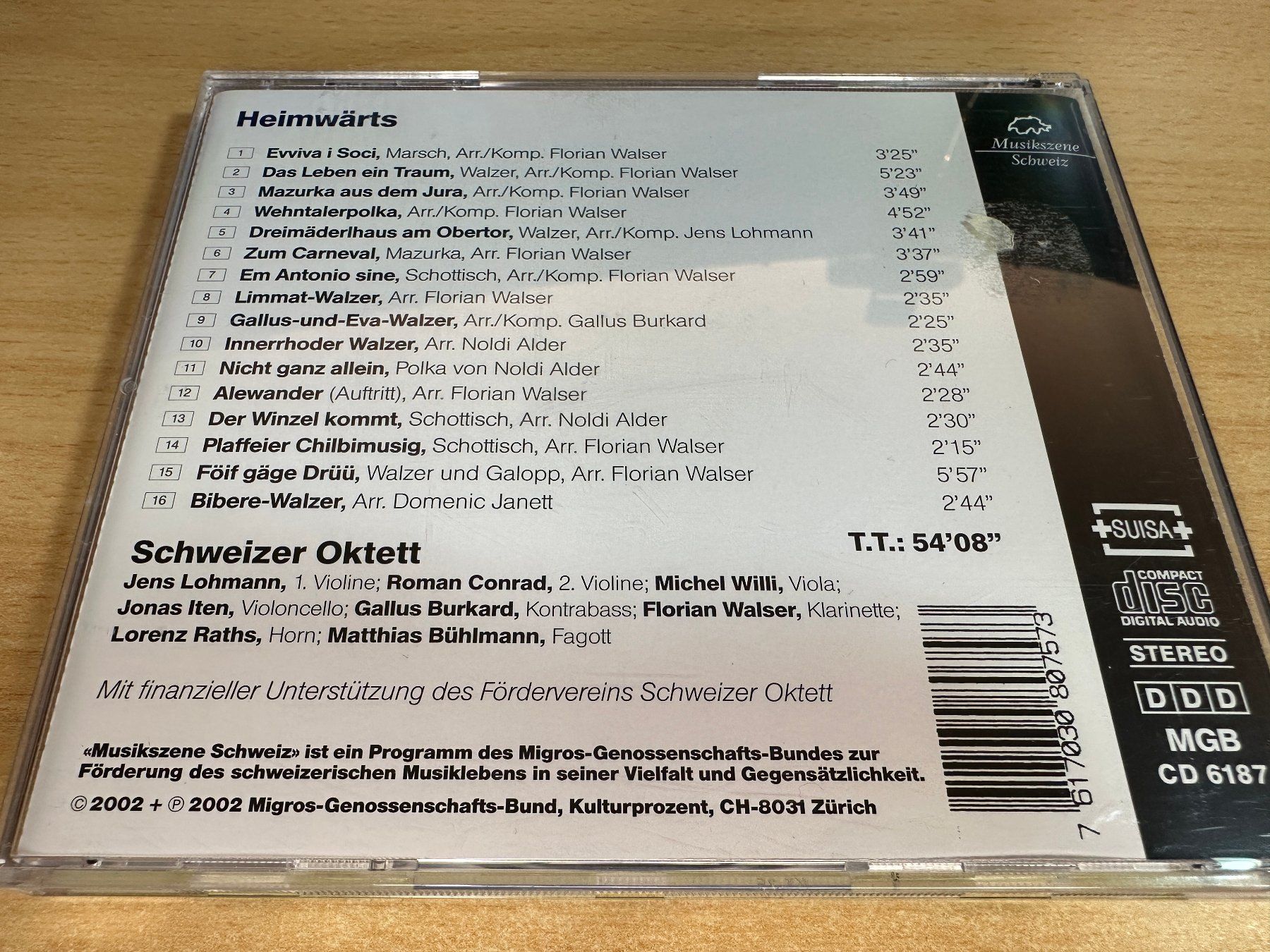 CD: Y3 Schweizer Oktett - Heimwärts – Usato da Rikon im Tösstal venduto da Alpenmutz 1