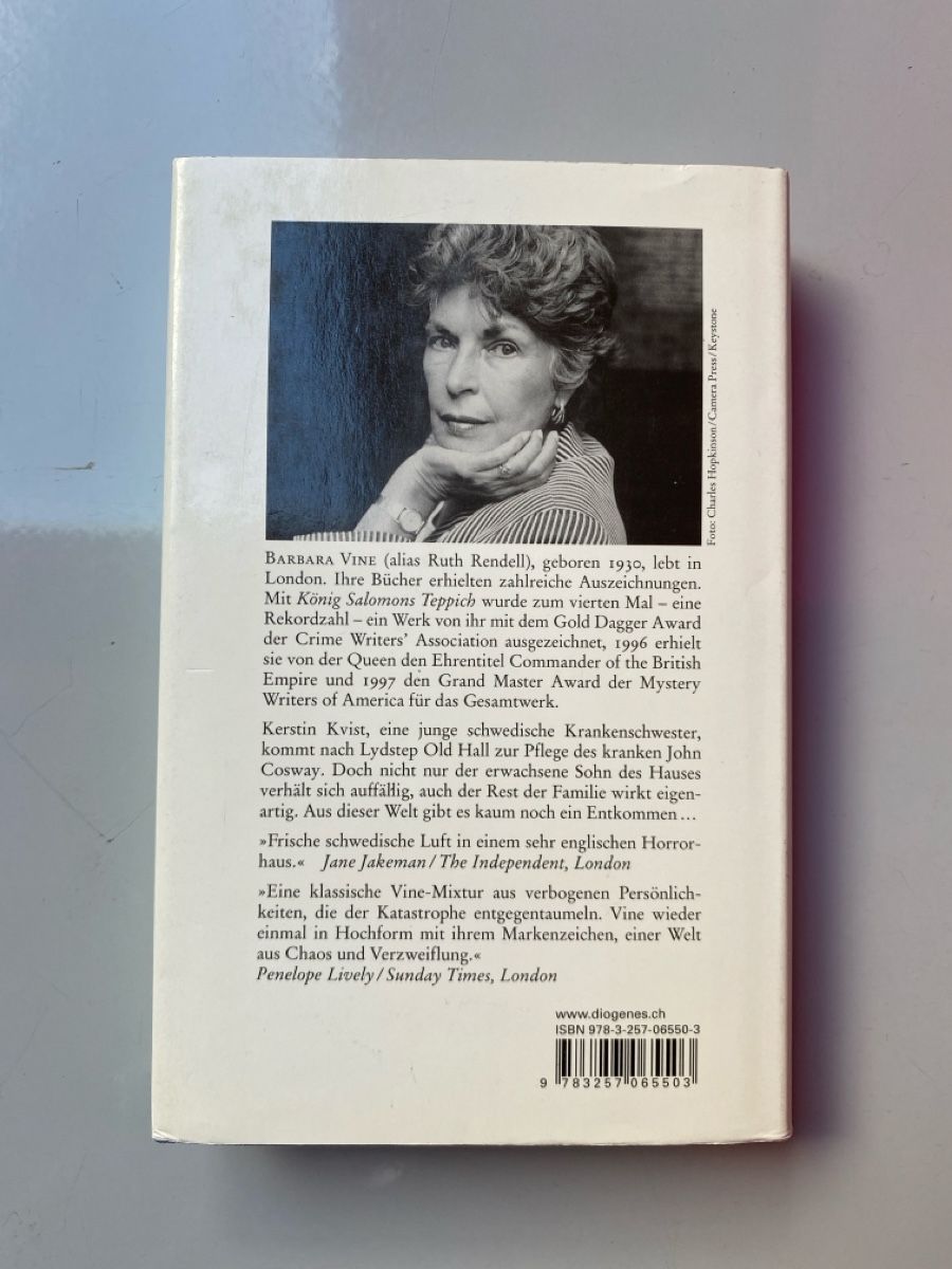 Libri: Barbara Vine "Aus der Welt" – Usato da thun venduto da Natsteffen 1