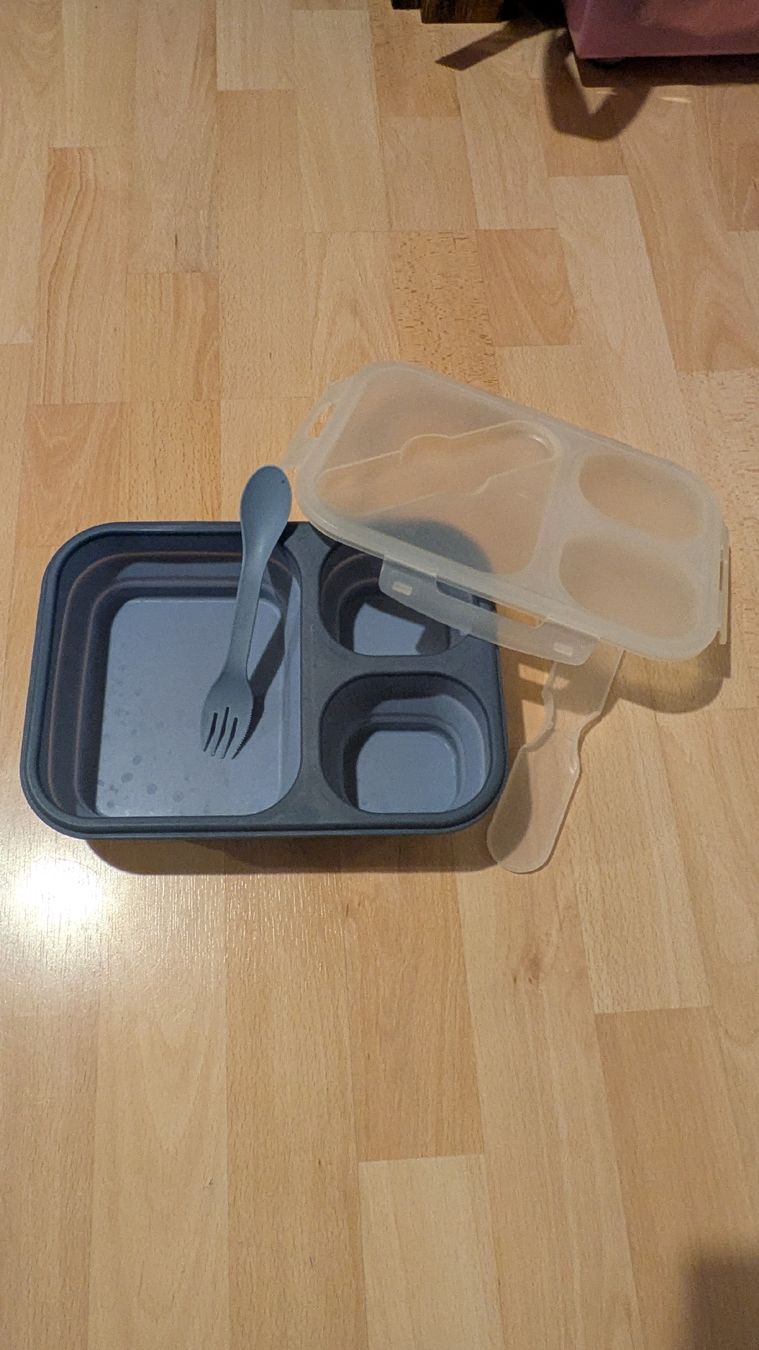Tchibo Contenitori & Simili: Tupperware mit Besteck – Usato da Morgarten venduto da rra_jvw7