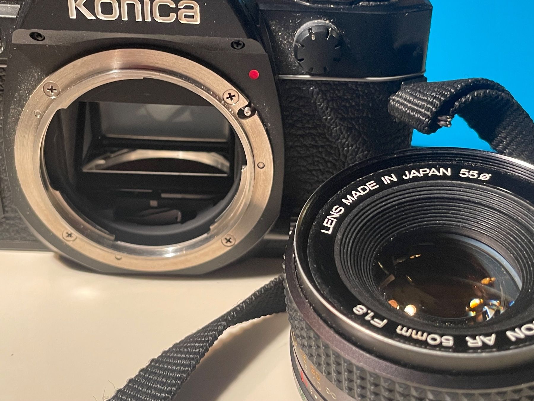 Konica Kamera: Konica FP-1 Program Kamera, Hexanon AR f1.8 50mm Objektiv – Gebraucht aus Embrach von xenovolcano 6