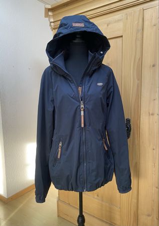 Ragwear Damen Übergangsjacke blau Grösse M-L guter Zustand