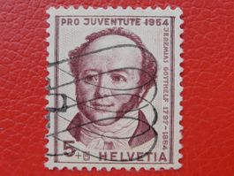 1954: PJ Nr.153DP (Doppelprägung) gestempelt, Kat: 150.-