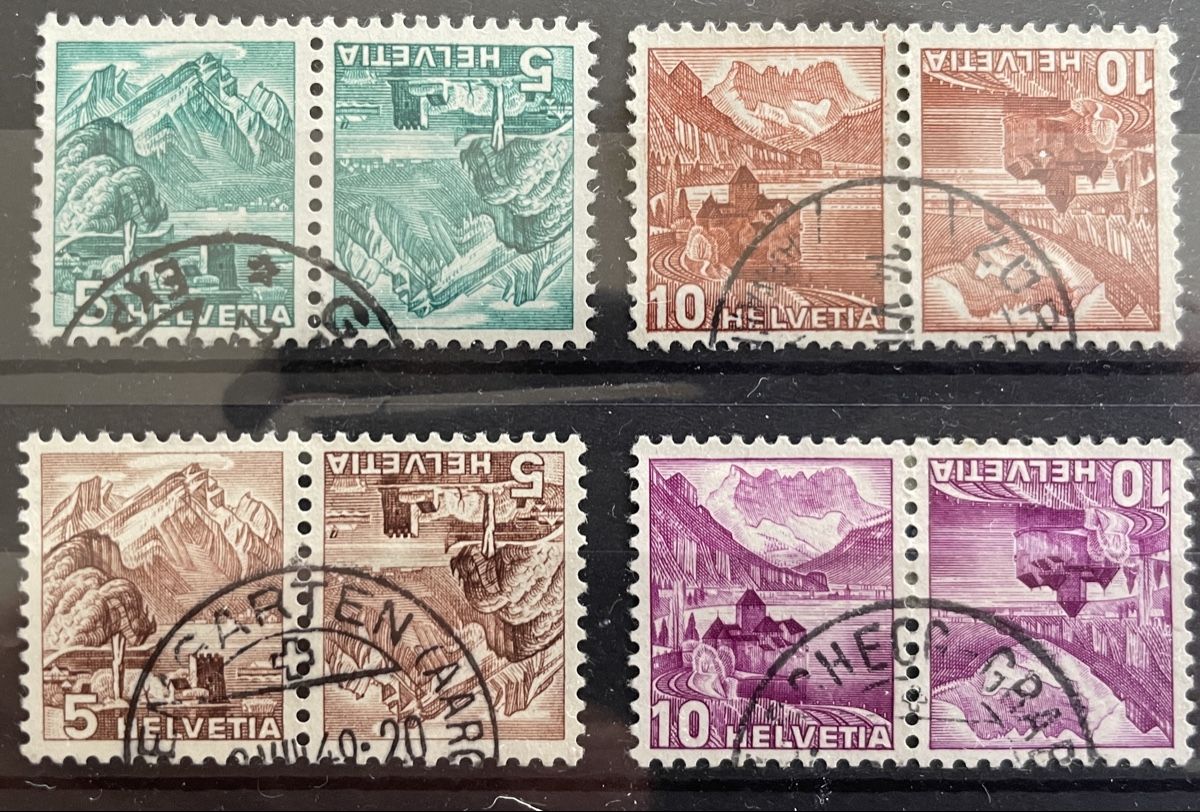 Tutti i francobolli: Lot Kehrdrucke o – Usato da Zug venduto da gip41