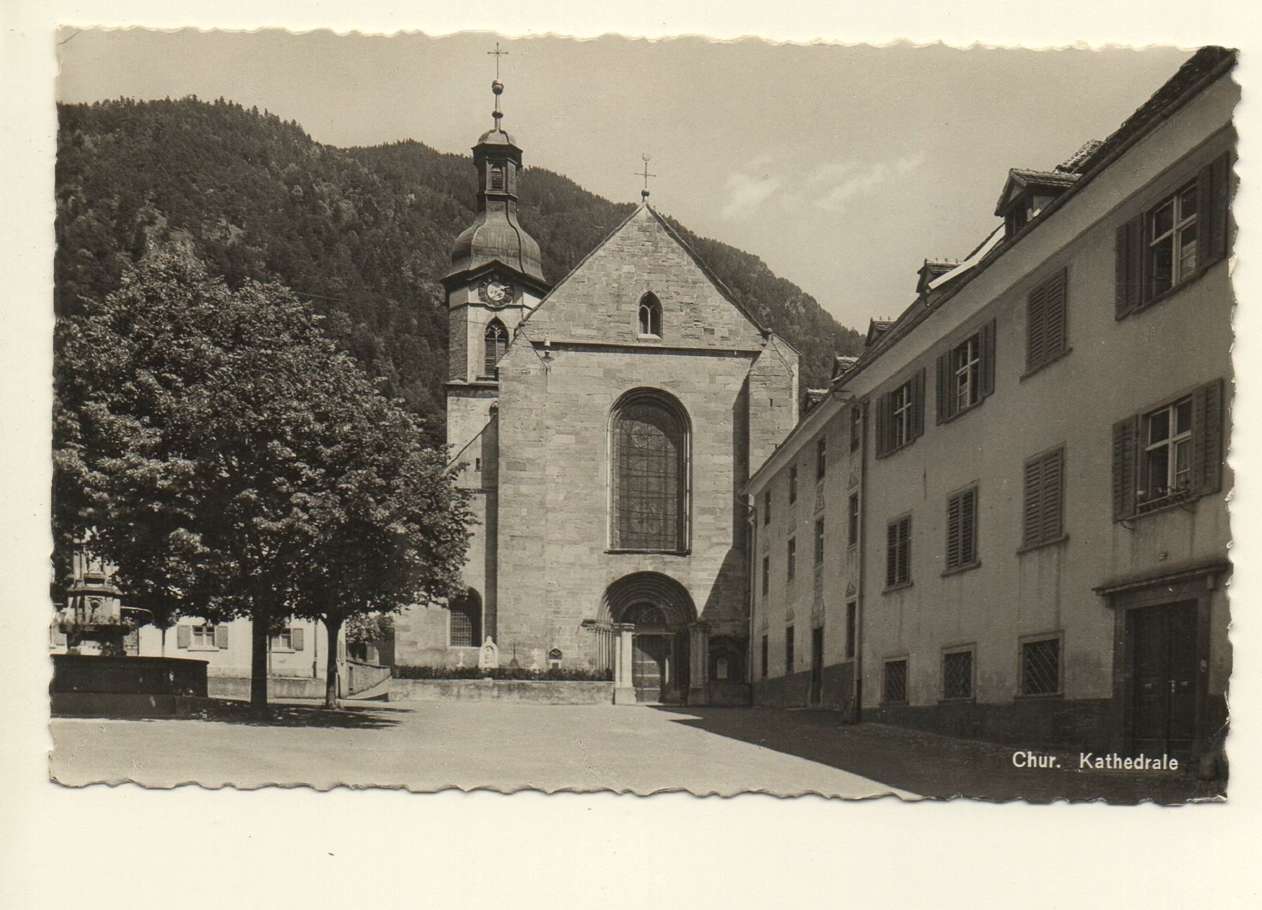 Ansichtskarten: CHUR Kathedrale – Neu (gemäss Beschreibung) aus Jona von philajona