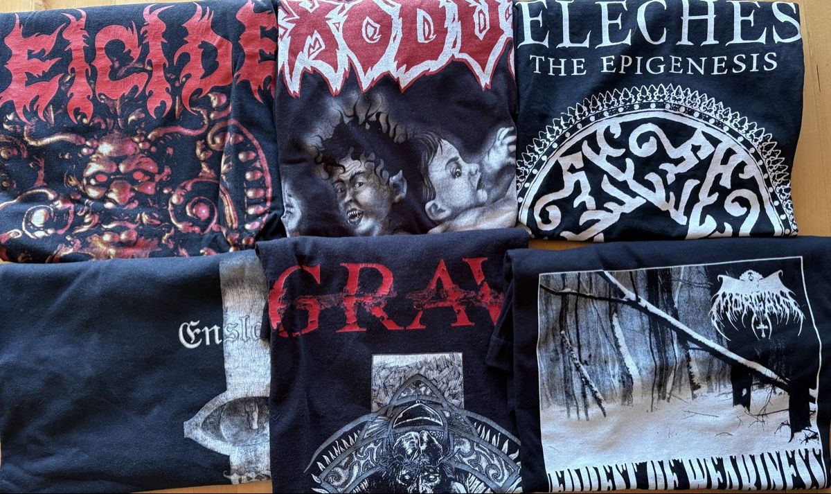 T-Shirts: Diverse Metalshirts, 22 Stück  – Gebraucht aus Halten von Das_dodie 1