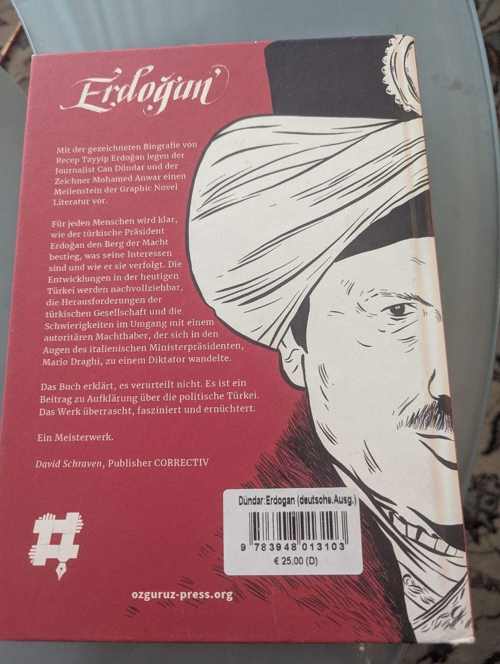 Fumetti: Erdogan Can Dündar Anwar Graphic Novel Comic – Usato da Erlinsbach SO venduto da Meytalien 2
