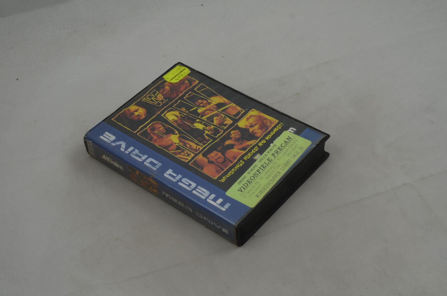 Spiele: WWF Raw Sega Mega Drive Spiel CB – Gebraucht aus Buchs AG von SellAndBuyX