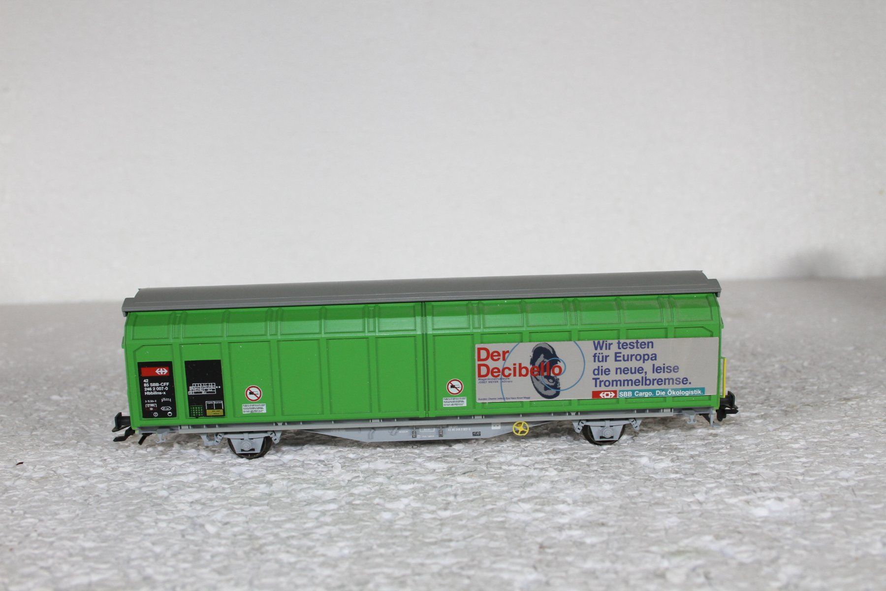 Märklin Modellini di ferrovie: Märklin 48022 SBB Schiebewandwagen Decibello – Nuovo (secondo la descrizione) da Triesen venduto da gleis8
