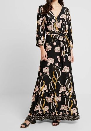 Anna Field Boho Maxi Dress Flower Print im Leonard Stil Neu