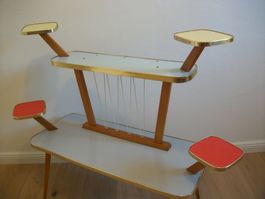 Blumenbank Nierentisch Etagere 50er 60er Mid Century XXL