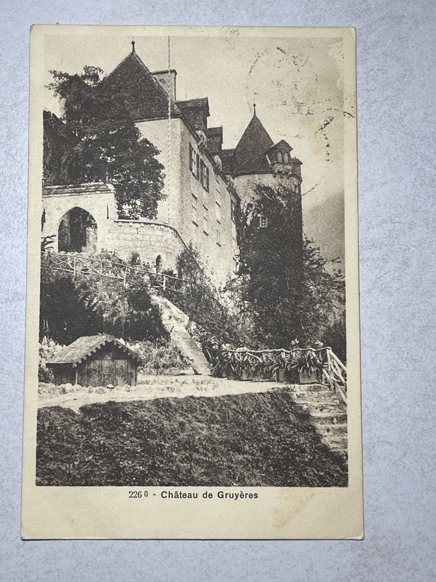 Cartoline postali: Chateau de Gruyères, FR – Usato da Strengelbach venduto da Aschatan5