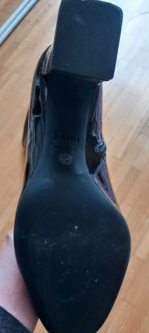 Scarpe per cavalli: Bottes en cuir noir - Christian Dior – Nuovo (secondo la descrizione) da Gland venduto da cla_z6x8 3