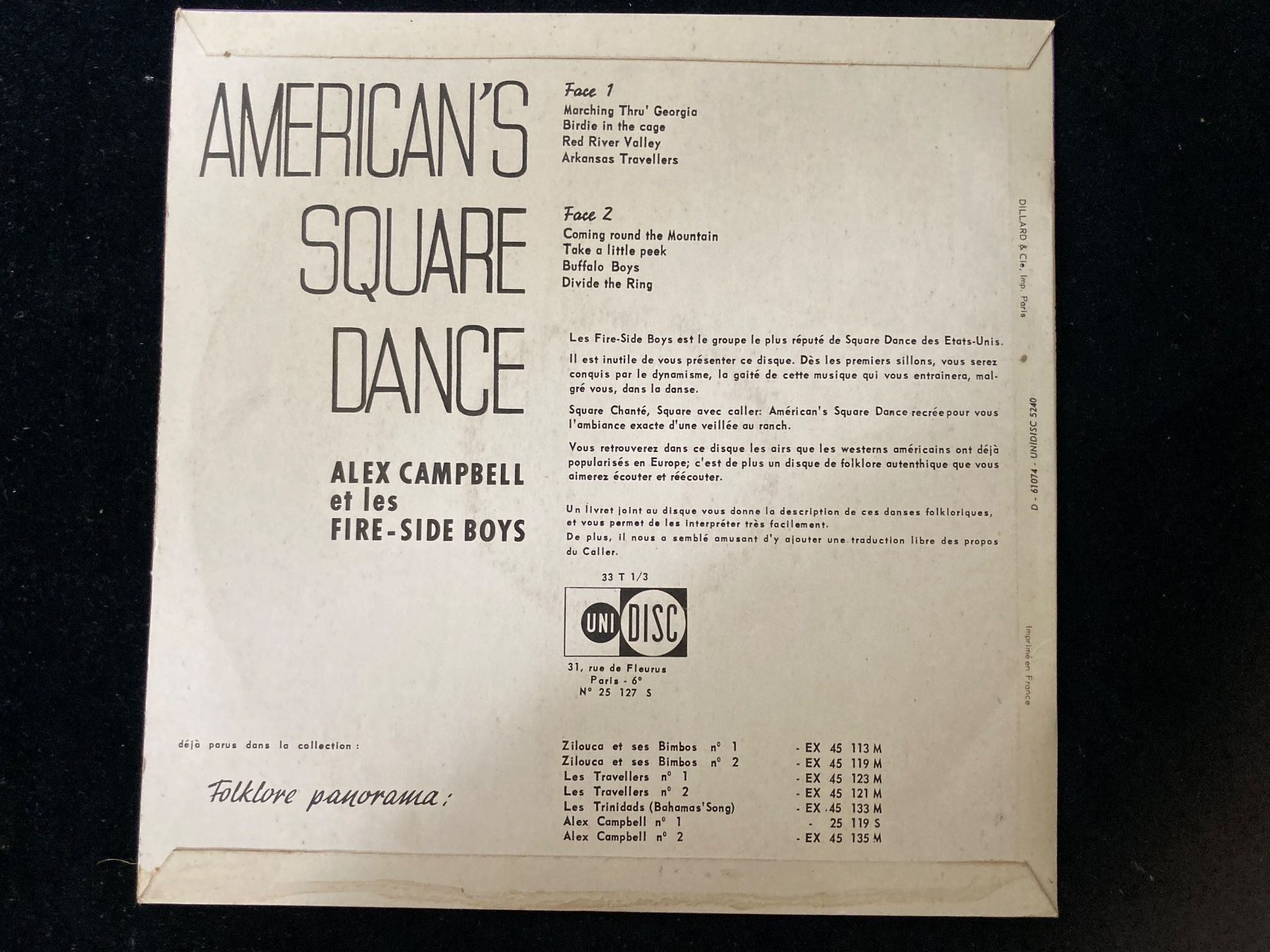 Dischi in vinile: Amerikan‘s Square Dance – Usato da Zürich venduto da Chaeffeler 1