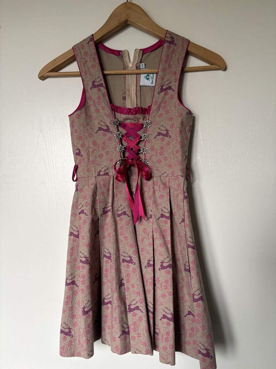 Kleider & Röcke: Dirndl Mädchen mit Bluse Gr.128 neuwertig – Neu (gemäss Beschreibung) aus Steckborn von eve.su 3