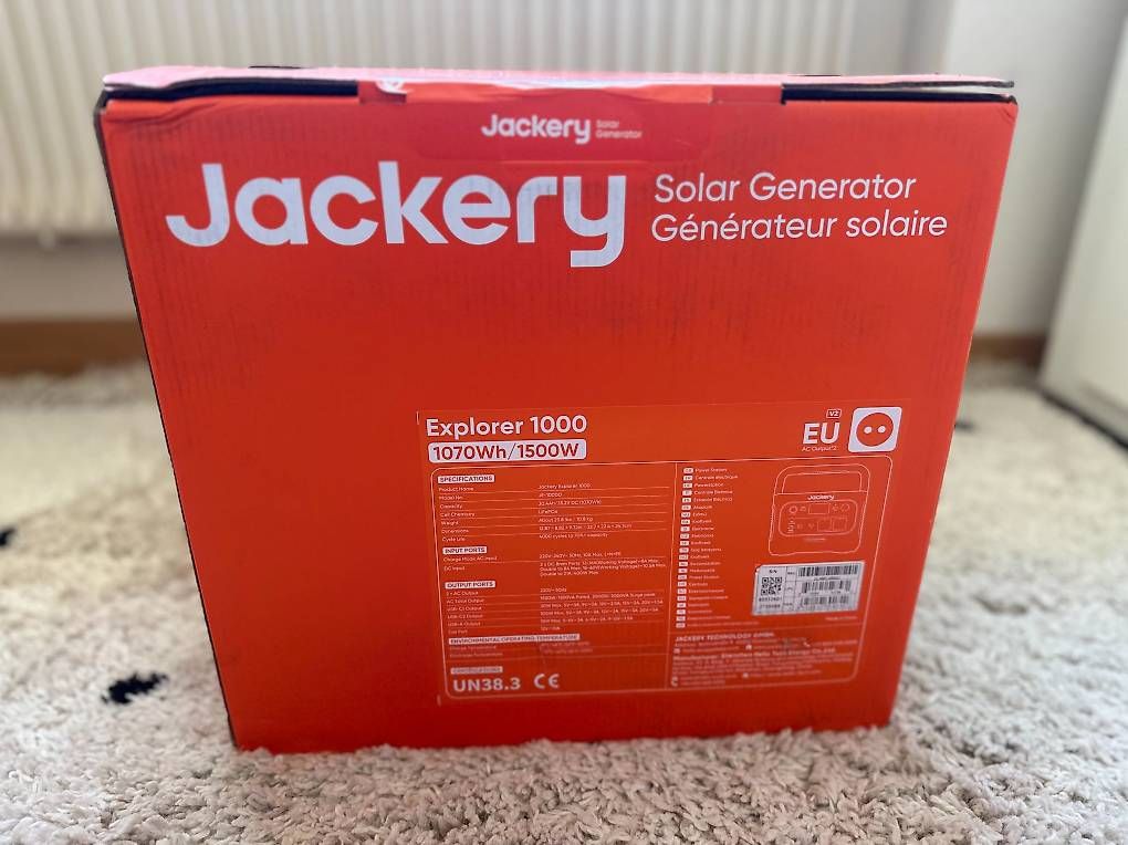 Generatori di corrente: Jackery Solar Generator 1000 v2 – Usato da Kriens venduto da SupiDupiDeal 2