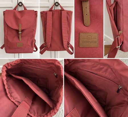 Johnny Urban Liam Rucksack altrosa Laptopfach – neuwertig