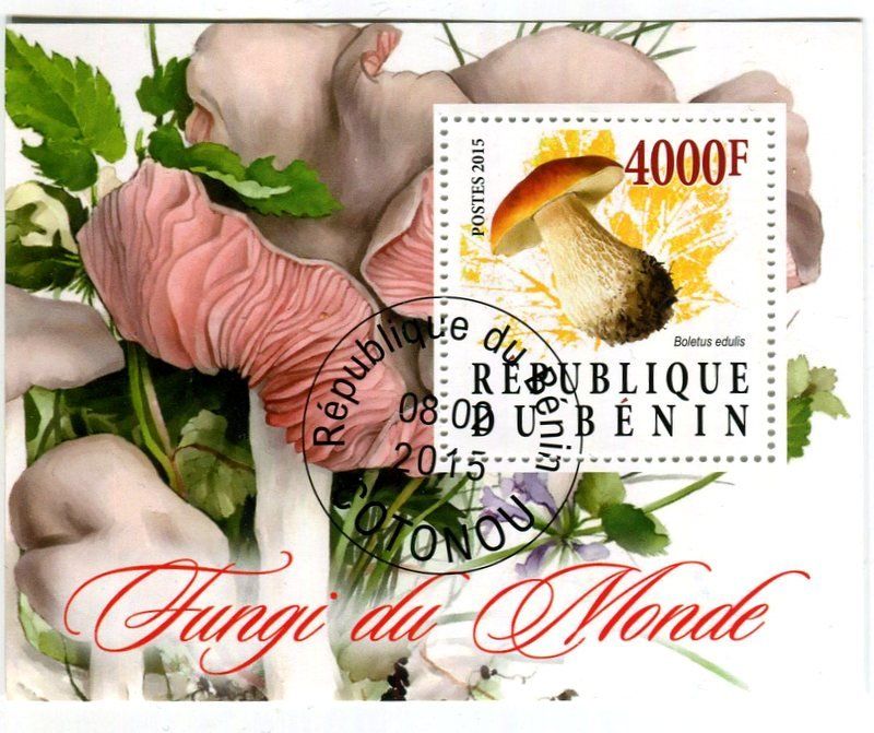Tous les timbres: Block "Pilze". Benin. – Neuf avec emballage d'origine à Basel par Butsch5